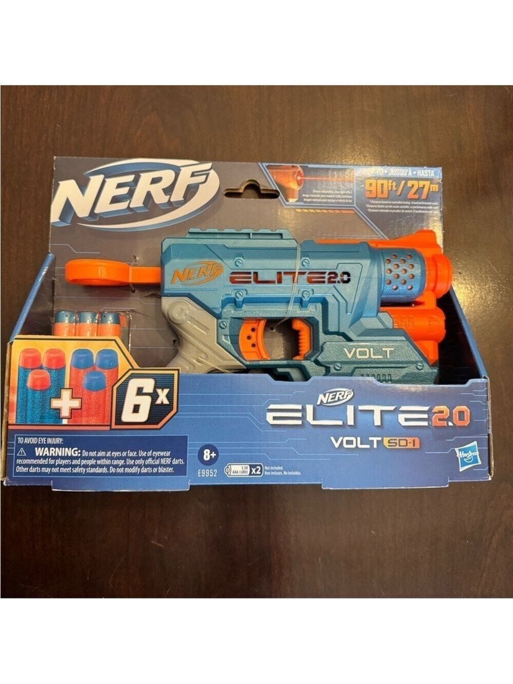 New Nerf Elite 2.0 Volt SD-1 Blaster.  Nerf Gun